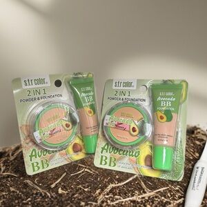 s.f.r. color Avocado BB Foundation and Powder Set